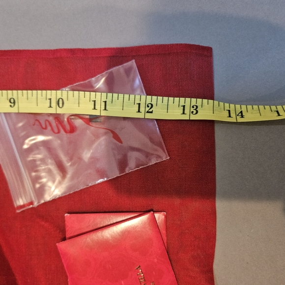 Rene Caovilla red mesh shoe dust bag and heel replacements and tissue paper - Picture 5 of 6